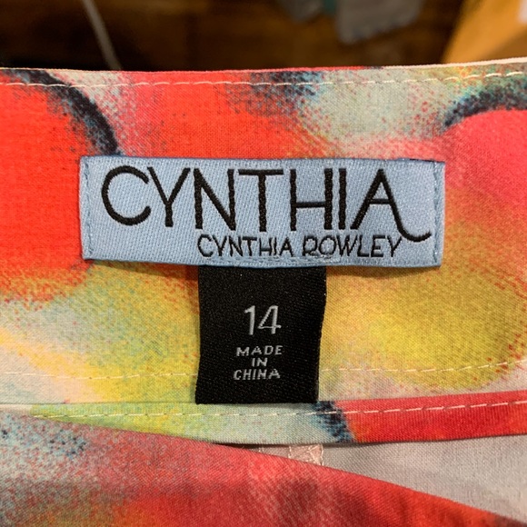 Cynthia Rowley multi-Color shorts - Picture 2 of 4